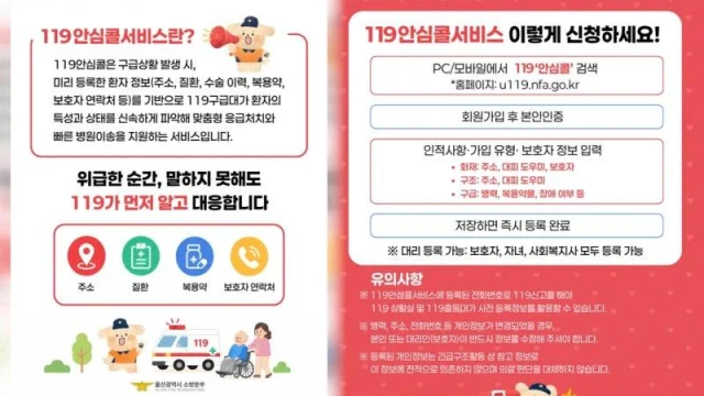 19년 됐는데, 가입 1%…\'119안심콜\' 아시나요?